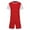 Red, variant on TAIAOJING Baby Boy Girl Clothes Cute Summer Children's Basketball Primary And Secondary School Students Adult Performance Sports Training Summer Outfits 2XL
