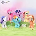 thumbnail image 2 of My Little Pony Plush Toys Twilight Sparkle Pinkie Pie Rarity Fluttershy Applejack Rainbow Dash Stuffed Doll Kids Xmas Gifts, 2 of 5
