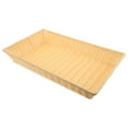 thumbnail image 1 of CTIRCHIU Buffet Server Food Warmer Tray Beige Plastic Platter for Catering Restaurants, 1 of 6