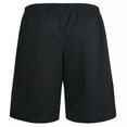 thumbnail image 3 of Men's Active Athletic Performance Shorts Sweat Gym Basketball Run Sport Black 3X, 3 of 3