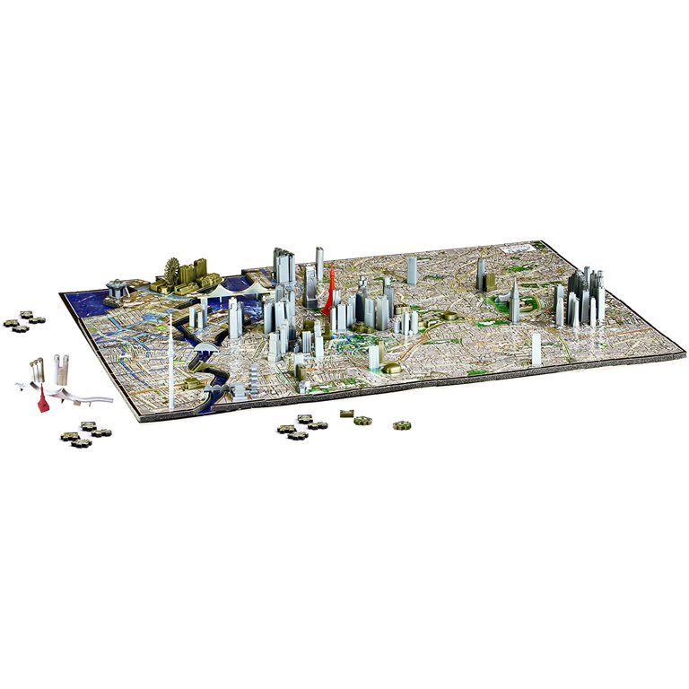 【未組立】４Ｄ ＴＩＭＥ　ＰＵＺＺＬＥ　香港 4D Cityscape Hong Kong Time Puzzle | 4D Puzzle | 4D Cityscape
