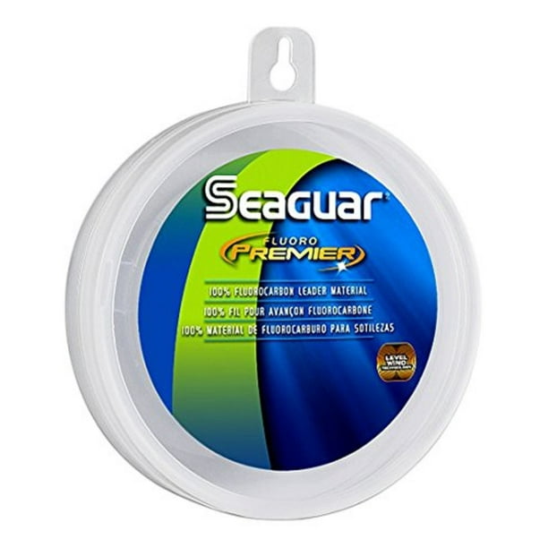 Seaguar Fluoro Premier Fluorocarbon Leader Material 25 yds 15lb Clear
