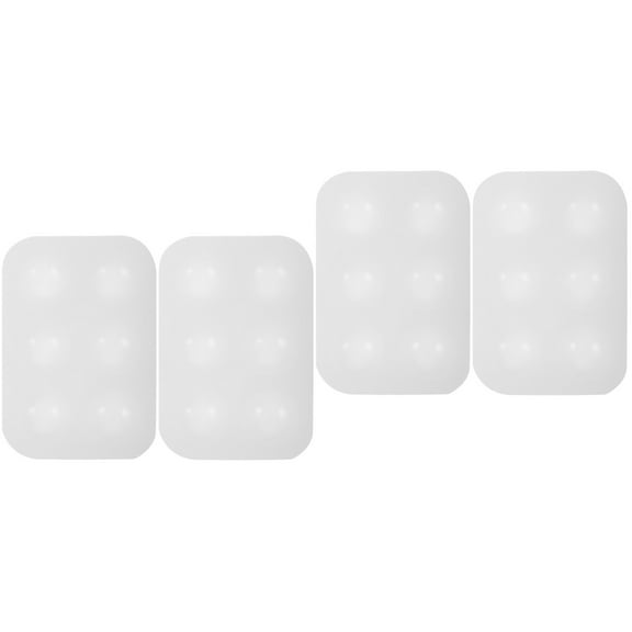 MLINS 4 Pcs  Painting Water Color Palette Reusable Color Mixing Plate Paint Tray Palette Oil Painting Palette