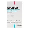 thumbnail image 1 of Omacor 1000 mg cápsulas 28 pzas, 1 of 5