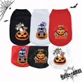 thumbnail image 2 of Ropa De Halloween De Dibujos Animados Para Mascotas Fiesta Para Gatos/Perros Chaleco De Algodón Puro Impreso Para La Comodidad Y La Transpirabilidad, 2 of 4