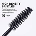 thumbnail image 2 of 50 Pcs Disposable Mascara Brush Wands, Soft Spiral Lash and Brow Applicators with Plastic Handle, for Eyebrow Extension and Makeup Use, Black, 2 of 6