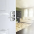 thumbnail image 2 of Schlage FE595 PLY 626 JAZ Plymouth Design Keypad Entry with Jazz Levers, Satin Chrome, 2 of 2