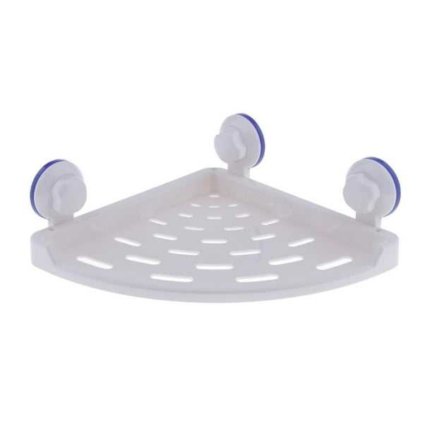 1 soporte de bañera de 2 niveles, estante de esquina funciones, carrito de , hogar 1 nivel triangular