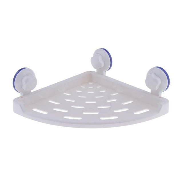 Estante de Estante de almacenamiento Estante de Estante de Suministros de Decoración 1 nivel triangular Gloria Estante de baño