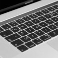 thumbnail image 3 of Cubreteclado Lenfech Español Silicon Macbook Pro 2018 Barra Tactil negro Lenfech CTTRANSMAC18, 3 of 4
