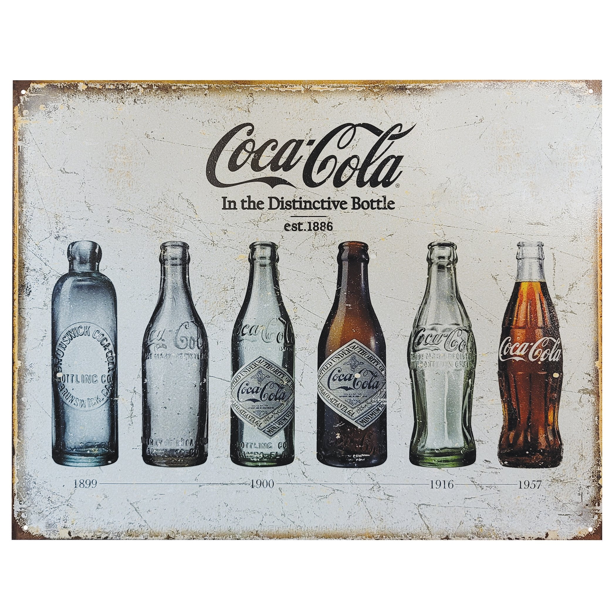Coca Cola Coke Thru a Straw Girl Vintage Advertising Retro Metal Tin Sign New 