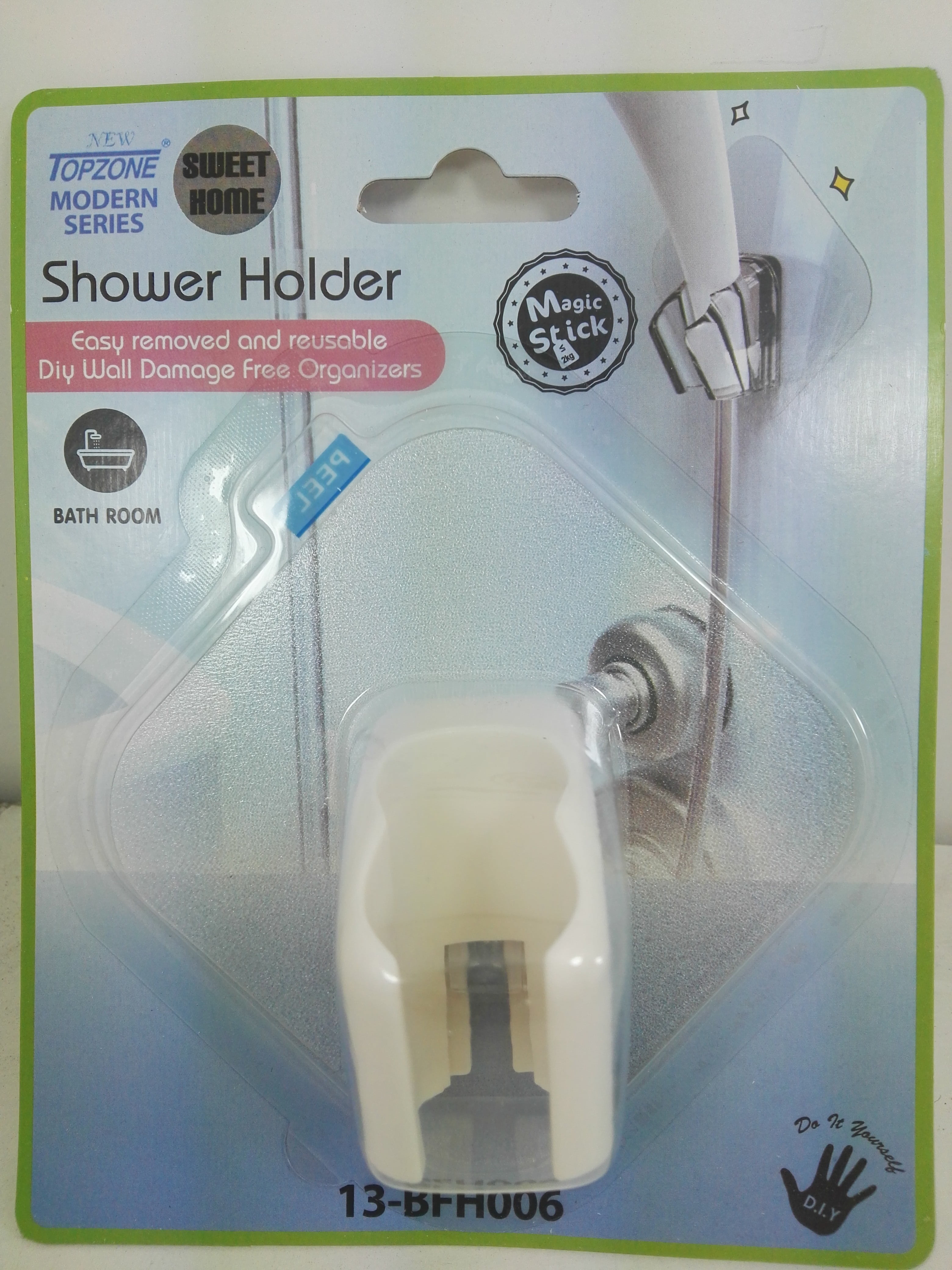 2 piece of Self Adhesive reusable Damagefree Shower Holder