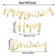 thumbnail image 2 of Feliz cumpleaños Banner 5 metros brillante/metálico feliz cumpleaños guirnalda colgante para adultos y niños fiesta de cumpleaños Feliz Sencillez, 2 of 5