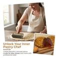 thumbnail image 6 of Pastry Lattice Roller Cutter - Stainless Steel Dough Lattice for Pie Pizza Bread beef wellington Pastry Crust Roller Cutter, 6 of 8