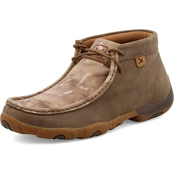 Twisted X Women's Chukka Driving Moc, Bomber & Bronze, 11 M