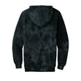 thumbnail image 2 of Gravity Threads Mens Crystal Tie-Dye Pullover Hoodie Sweater, Black Large, 2 of 2