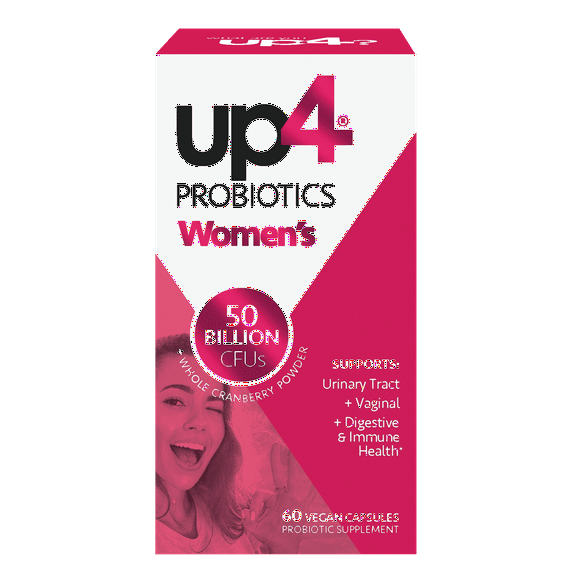 up4 Probiotic Supplement for Women, Gluten Free, 60 Count