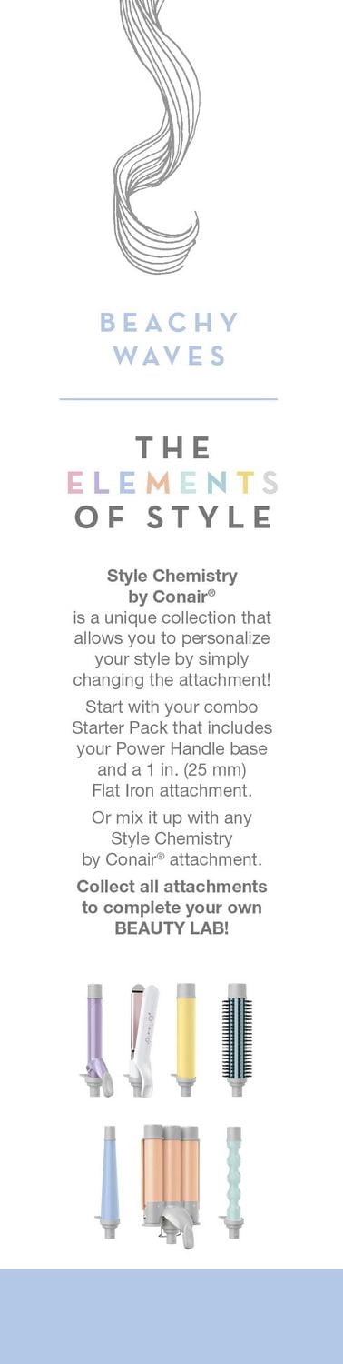 Style Chemistry by Conair® Tube à friser de 32 à 19 mm (1.25 - 0.75 po)