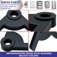 thumbnail image 5 of Whole Parts Refrigerator Door Stop Bushing (Black Color) Part# PD940091 - Replacement and Compatible with Some Viking Refrigerators, 5 of 6
