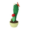 thumbnail image 3 of Northlight 12" Mixed Plush Cactus Artificial Potted Plant Decoration - Green, 3 of 4