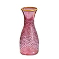 thumbnail image 2 of Jarrón de cristal con flores, plantas, maceta, florero, centro de mesa, florero decorativo color rojo violeta, 2 of 9