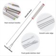 thumbnail image 2 of 12PCS 9.5 Inch Color-Coded Stainless Steel Fondue Forks, Fondue Fork, 2 of 5