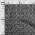 thumbnail image 1 of oneOone Cotton Cambric Black Fabric Geometric Bandhani Fabric For Sewing Printed Craft Fabric By The Yard 56 Inch Wide, 1 of 4