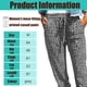 thumbnail image 2 of Pantalones deportivos holgados con cintura elástica, cordón ajustable y bolsillos para mujer, 2 of 5
