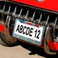 thumbnail image 5 of License Plate Frames American Flag Design Popsicles Funny License Plates 2 Pack Patriotic July 4th Metal License Plate Frame for Us Standard Vehicles, 5 of 6