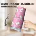 thumbnail image 5 of 20OZ Unicorn Themed Cup with Handle Insulated Stainless Steel Tumbler Ideal Gifts for Women Unicorn Fans Perfect for Birthday Christmas and Camping Trips, 5 of 6