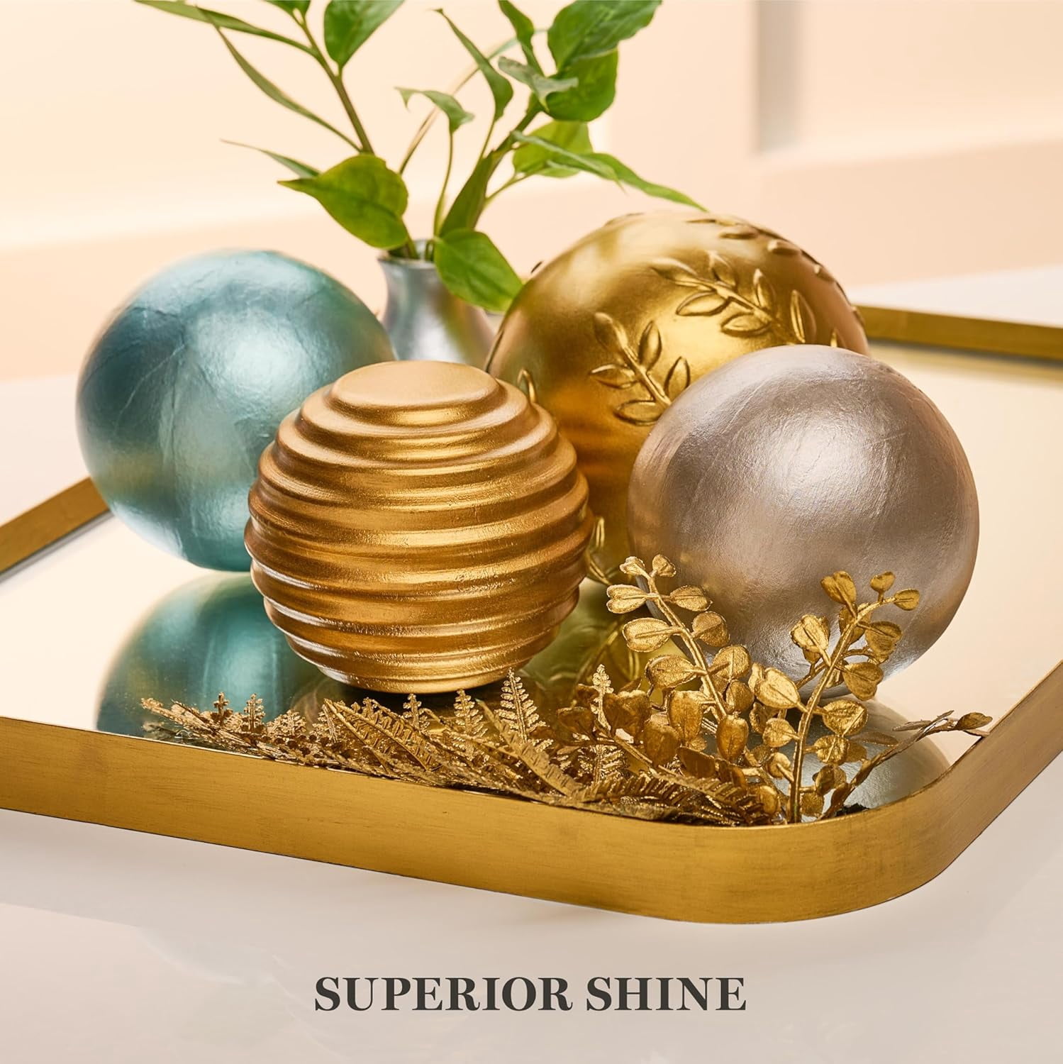 Martha Stewart Multi-Surface Acrylic Craft Paint, Metallic Finish, Gilded Metallics, Set of 6, 2 fl oz