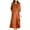 Orange dresses for women, variant on Baikeli Cheap Summer Dresses for Women 2024 Women's Summer Comfort Fashion Solid Color Pocket Button V-Neck Dress Casual Dresses for Women 2024
