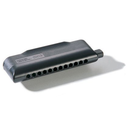 Hohner CX-12 Black Harmonica in Black - Key of G