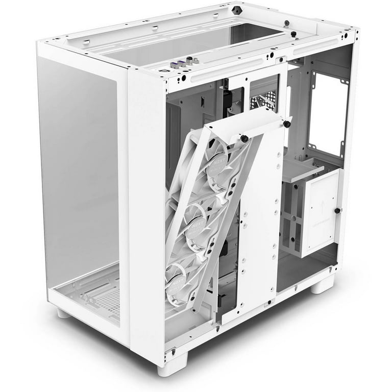 NZXT H9 Flow Dual-Chamber ATX Mid-Tower Airflow Computer Case