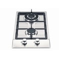 thumbnail image 1 of Parrilla A Gas De Acero Inoxidable 2 Quemadores Plata, 1 of 5