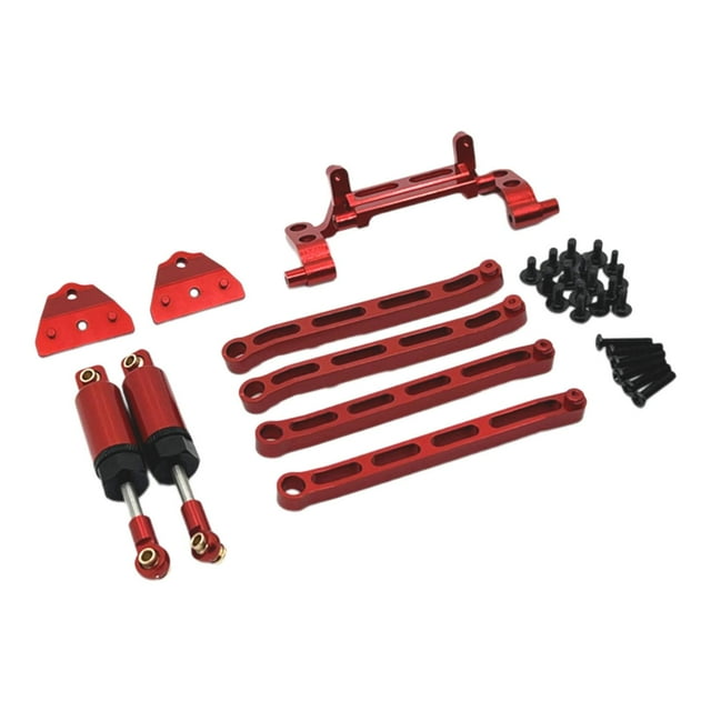 Juego de amortiguadores RC CUTICAT kits de actualización accesorios de bricolaje rojo