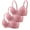 Wine, variant on Arlun 3PCS Soft Wireless Comfort Bras for Women No Underwire Push up Seamless Bralettes Plus Size Breathable Thin Cup Wire Free Full Coverage Support Everyday Bras Watermelon Red 44