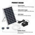 thumbnail image 2 of Air Pump Oxygenation Kit for Fish Tanks and Ponds with Aeration Pipes, 2 of 5