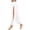 White, variant on Womens Long Side Slit Loose Harem Yoga Pants Casual Solid Hollow Elastic Waist Workout Sports Wide Leg Pants Trousers Elegant Flare Leg Long Pants