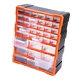 thumbnail image 2 of Contenedor de almacenamiento,Estuche de almacenamiento con tapas Organizador apilable,Herramienta de rejilla extraíble con divisor ajustable para manualidades,Compartimento Organizador, 2 of 8
