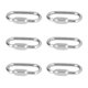 thumbnail image 5 of 20 anillos para patas de pájaro de acero inoxidable resistentes a las mordeduras, accesorios de juguete para pájaros, 5 of 14
