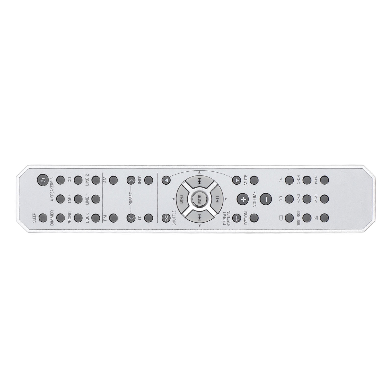 RAX23 WV50020 Remote Control, Simple High Sensitivity Replace Remote Control Professional for Home Theater AV Receiver