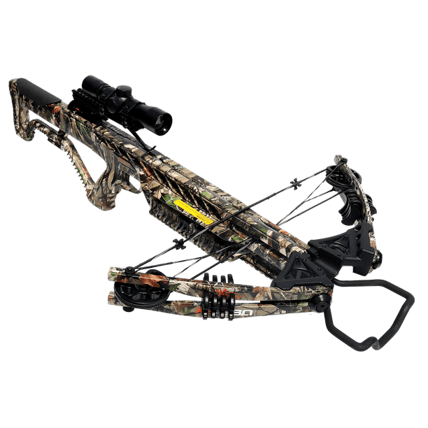 Barnett Wildgame XB380 380 FPS Compound Hunting Crossbow Package,  Camouflage 