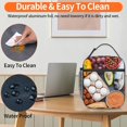 thumbnail image 6 of Retro Rose Polyester Lunch Box for Kids Girls Teen,Watercolor Floral Reusable Thermal Lunch Bag for Adult Women,Flower Insulated Tote Cooler Bags for School, Work, Picnic,Travel, 6 of 6
