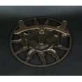 thumbnail image 6 of Zeckos Cast Iron Sun Face Wall Mounted Garden Hose Hanger Garden Decor, 6 of 7