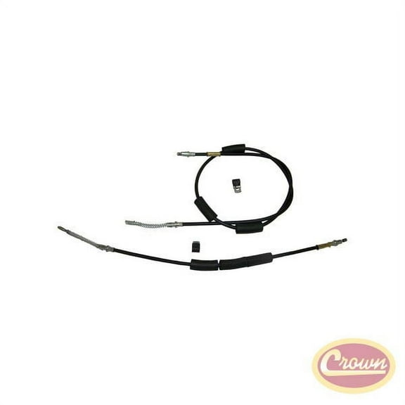 Crown Automotive RT31040 CASRT31040 97-01 XJ CHEROKEE PARKING BRAKE CABLE Fits select: 1999-2001 JEEP CHEROKEE