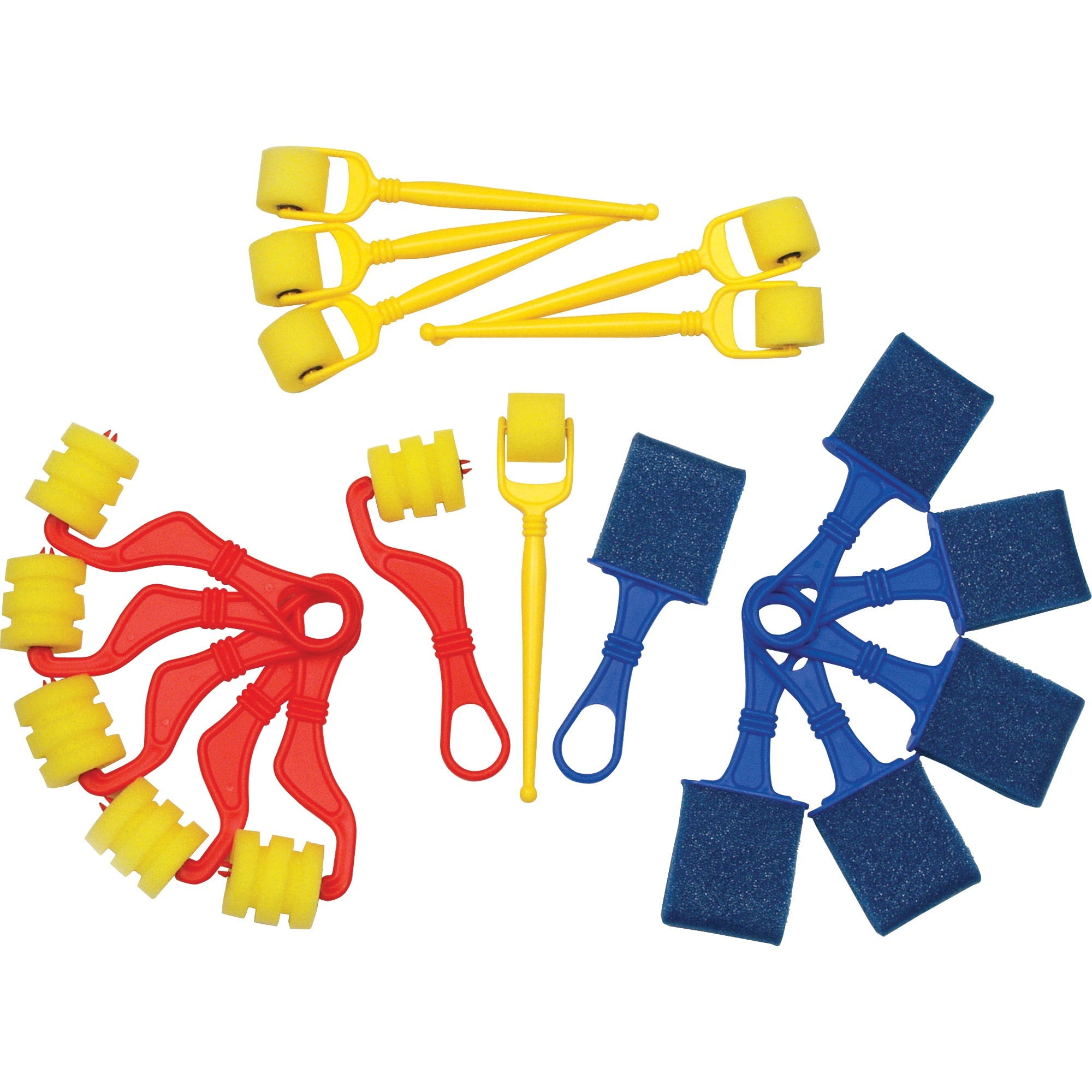 Foam Roller & Brush Set