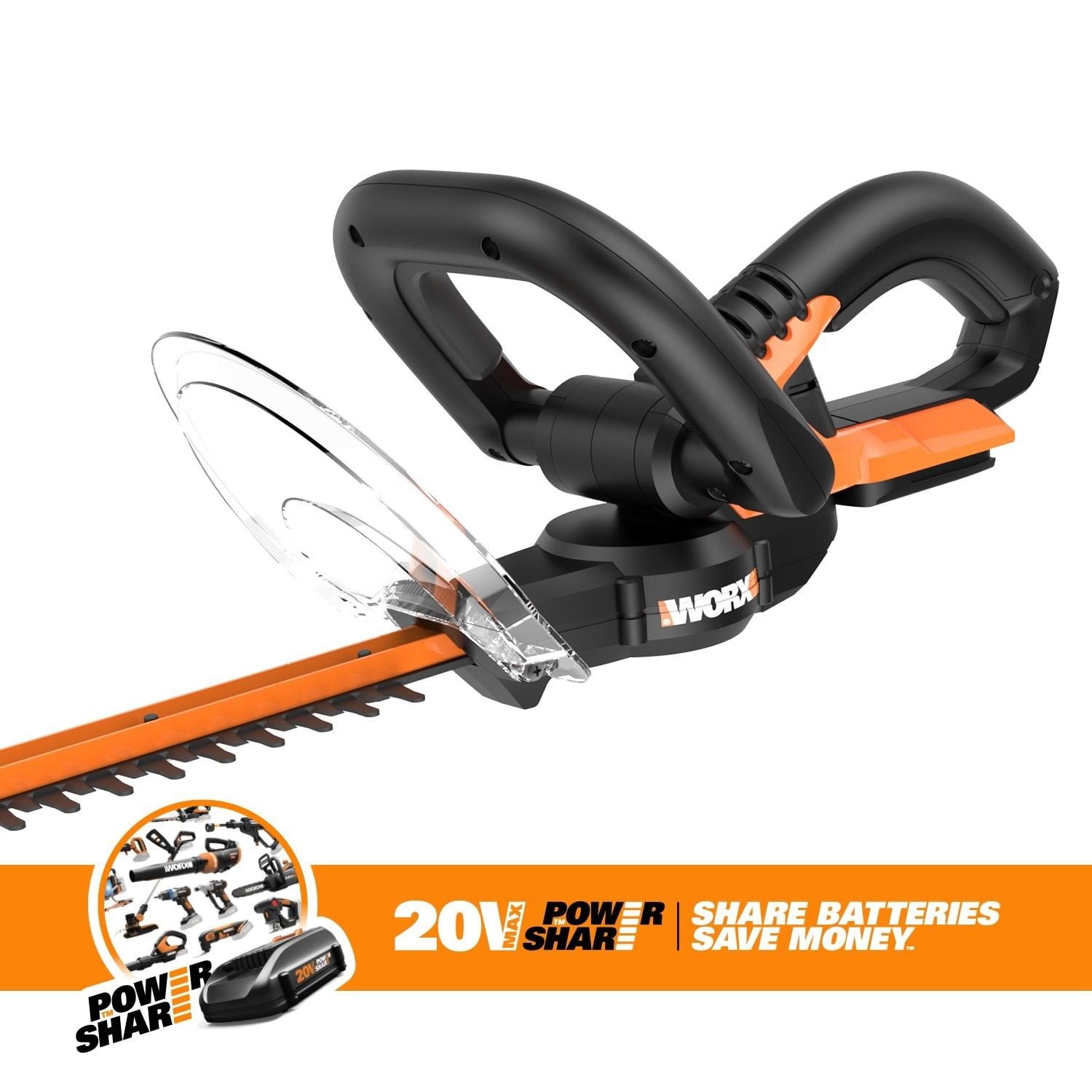 worx electric hedge trimmer