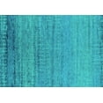 thumbnail image 1 of Ahgly Company Indoor Rectangle Oriental Turquoise Blue Industrial Area Rugs, 3' x 5', 1 of 4