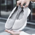 thumbnail image 3 of Diabetic Shoes Extra Wide Shoes for Women Edema Arthritis Shoes Walking Mary Jane Sneakers, 3 of 5